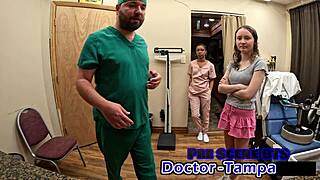 Dr Tampa, is this my neighbor Serena Morgan's first gyno exam?