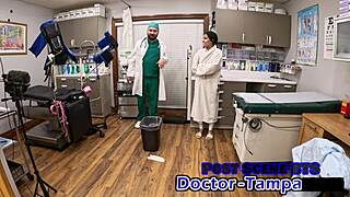 Dr Tampa conducts Tampa university entrance physical for Alix Avery