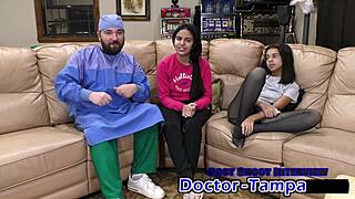 Dr Tampa conducts Tampa university entrance physical for Alix Avery