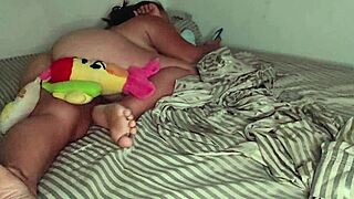 Pablo's Colombian Beauty Bent Over Taking Monster Cock Doggystyle Hard