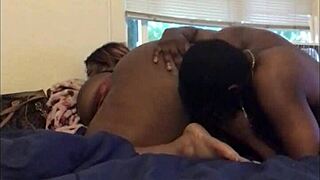 Suggestive Backdoor Pussy Eating Leads to Shuddering Orgasm for Horny Milf