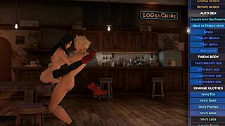 Skinny Teen Anal Deepthroat Facial In True Facials Game