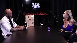 julia flashes tits after stress in naughty boob game