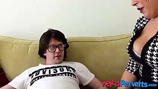 Big Tits Slut Desperately Sucks Fake Casting Agent's Cock