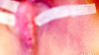 Clit Pulsing Under Intense Asian Bondage Masturbation