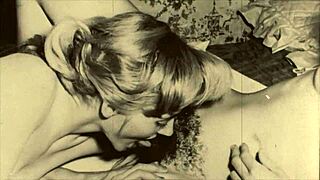 vintage lesbians sneak away to explore hairy beavers and wet licking secrets