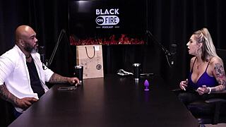 julia flashes tits after stress in naughty boob game