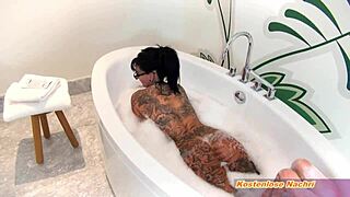 Dominant german milf strapon fucks muscular slave