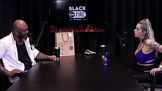 julia flashes tits after stress in naughty boob game