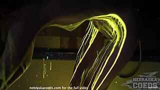 Areana Fox's Glowstick Experiment Behind Scenes
