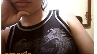 Teen Webcam Star Teases Massive Tits Online