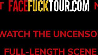 damn huge tits latina slurps monster white cock sloppy deep 😩🍆