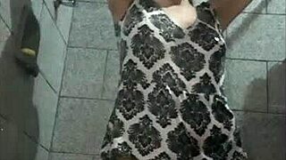 latina teen 18+ stretches tight asshole wide open on monster dildo anal