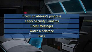 orange trainer dances with rhythmic ass and tit gropes