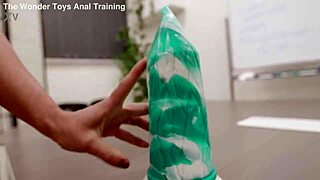 lady ana tests massive impaler with deep anal fisting