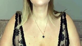 Can you slide in deep as i ride with big saggy natural tits