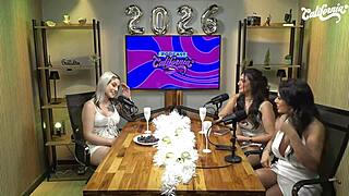 California TV interviews three busty muses who crashed the internet