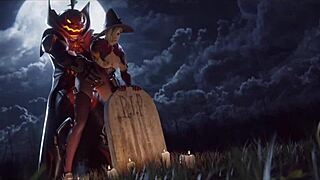 animated cowgirl rides tease monster cocks and big tits