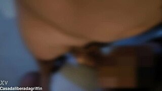 cuck chokes on bull's thick cock while i watch hungrily!