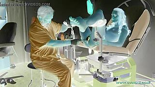 denisa spreads wet pussy for speculum gyno exam squirting