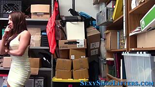 I caught this teen amateur giving an intense blowjob firsthand