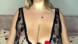 Can you slide in deep as i ride with big saggy natural tits