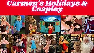 Batman pounds catgranny carmen's huge tits in wild cosplay fuck!