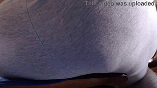 tight yoga pants hide thrilling farting secrets up close