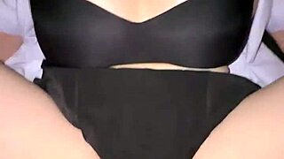 college student and senior get cozy in dorm room sharing intimate moments