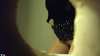 Hidden Cam Catches Sexy Panties Babe Peeing Through Wall Hole