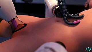 mercy cums over and over then gets pregnant from ai dom's load