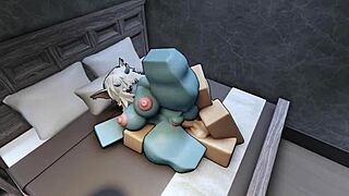 rough demon bitch bent over big ass tits riding monster cock doggystyle hardcore creampie