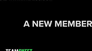 ebony babes test creampie skills in intense interracial threesome