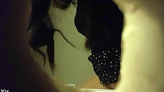 Hidden Cam Catches Sexy Panties Babe Peeing Through Wall Hole