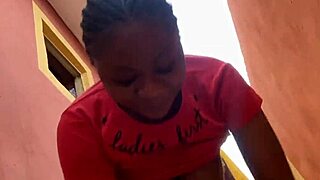 Real outdoor Naija rough fucking with monster cock