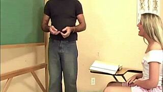 my teacher's panties make me drip wet in every classroom session