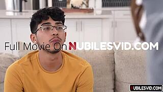 milf devours boyfriend's throbbing cock hungry and relentless