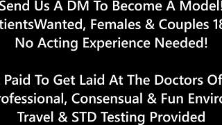 Dr Tampa guides Alexa Chang through her intimate pass exam casually