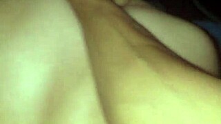 Sweet cutie bent over takes brutal doggystyle creampie pounding