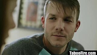 best friend licks redhead's pussy then takes rough doggystyle pounding despite illness