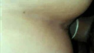 Old cuckold watches bull ravage horny wife's tight pussy hard