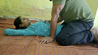 seductive skinny babe moans loud as huge cock pounds her tight holes