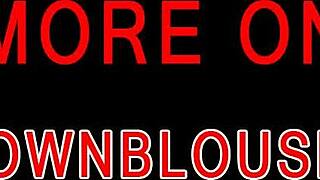 dirty babe's teasing downblouse nipple slip reveal