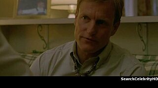 Alexandra Daddario stripped bare bound on sofa for intense play