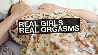 Cherokee's Fit Body Spreads Tight Shaved Pussy Fiercely