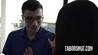 lesbian babe eyes wife taking neighbor's deep doggystyle thrusts