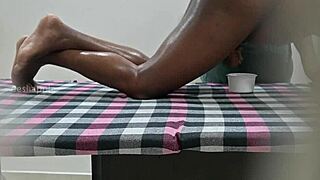 spa massage turns into secret hidden cam masturbation