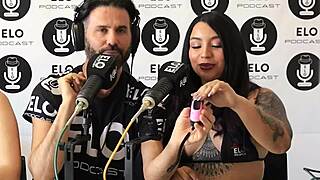 Curvy latina kote flaunts huge tits in sexy casting interview.