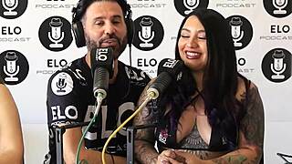 Curvy latina kote flaunts huge tits in sexy casting interview.