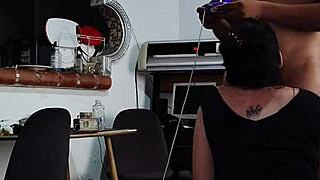 i teased him until he fucked me full of hot cum